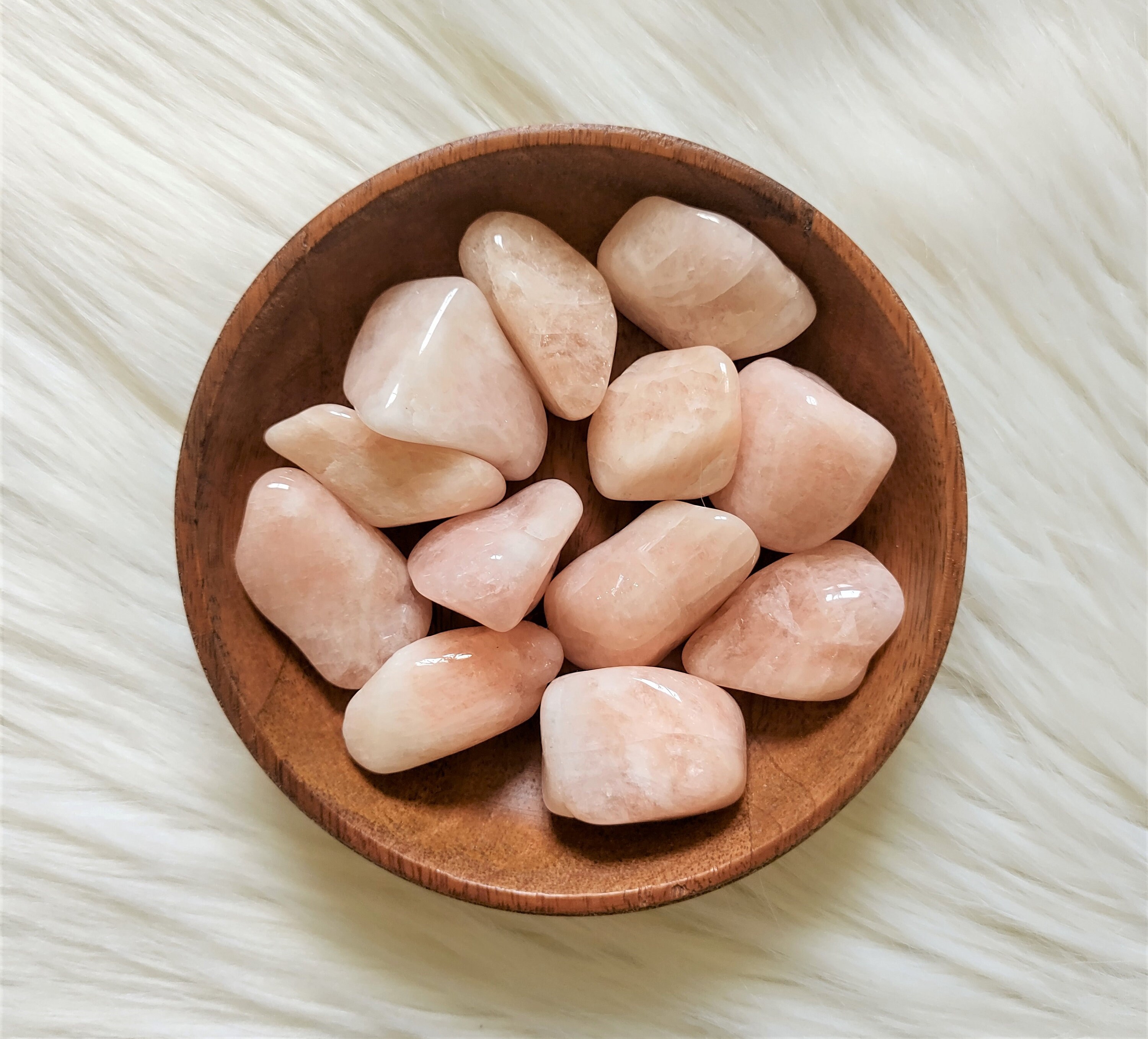 Morganite - Pierre Roulée Lithothérapie Pierres Naturelles