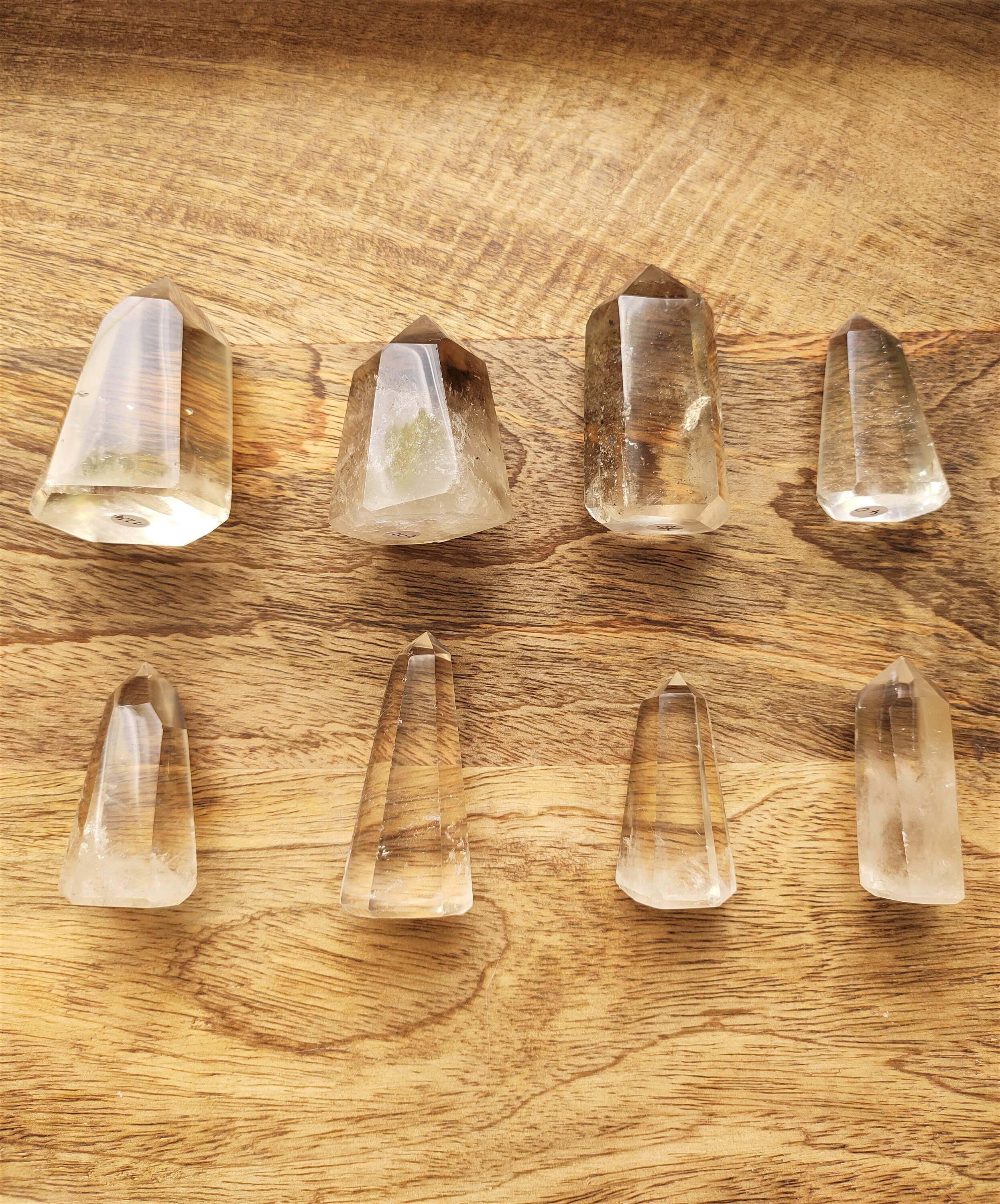 Quartz Fumé - Pointe Lithothérapie Pierres Naturelles