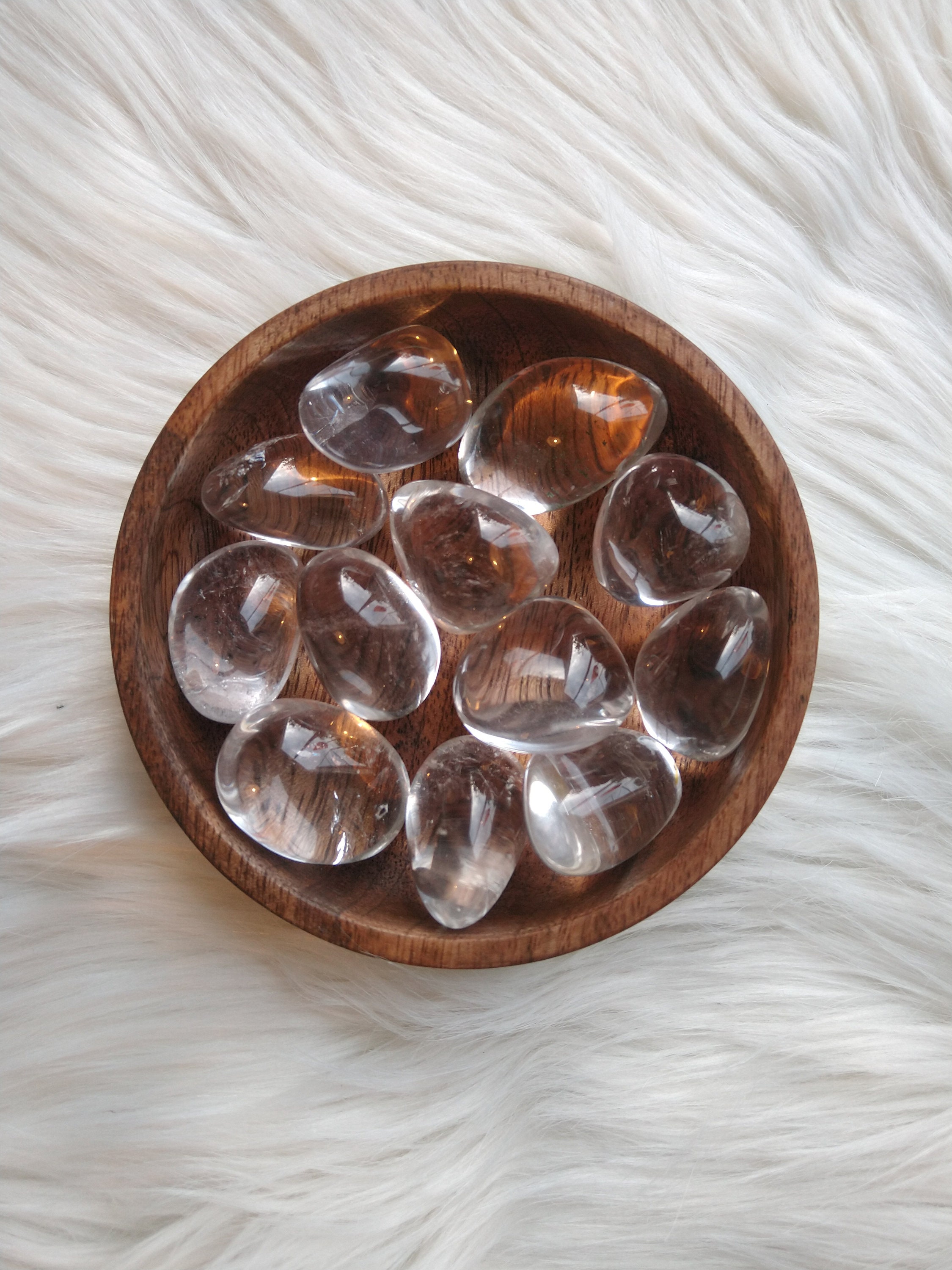 Quartz | Cristal de Roche - Pierre Roulée Lithothérapie Pierres Naturelles