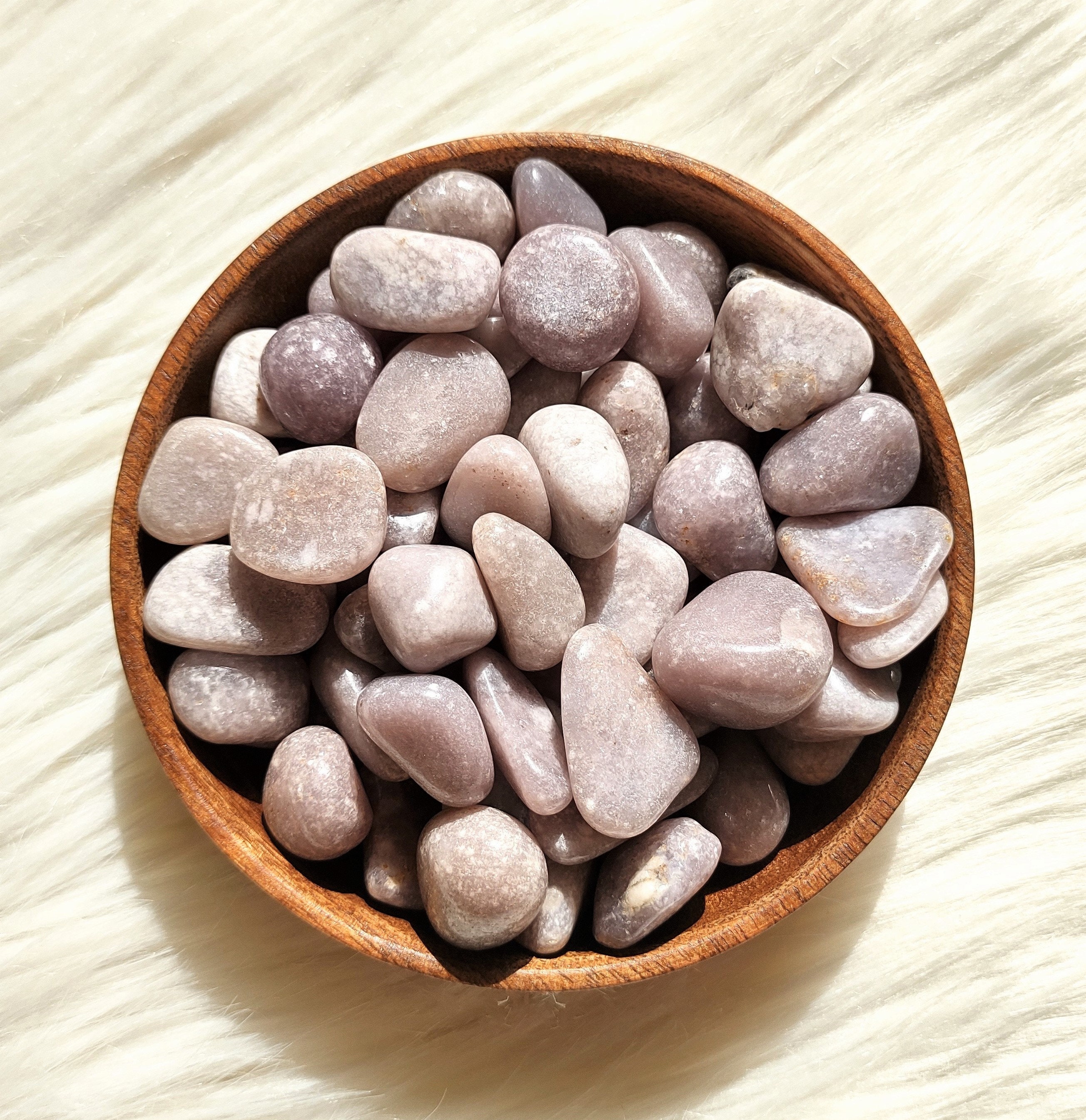 Lépidolite - Pierre Roulée Lithothérapie Pierres Naturelles