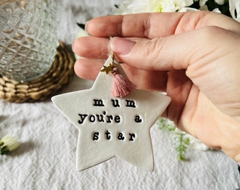 Personalised Mothers Day Star Gift, Mother's Day Keepsake, Gifts for Mum, Mother, Mum Keepsake, Personalised New Mummy Gift, Mummy present