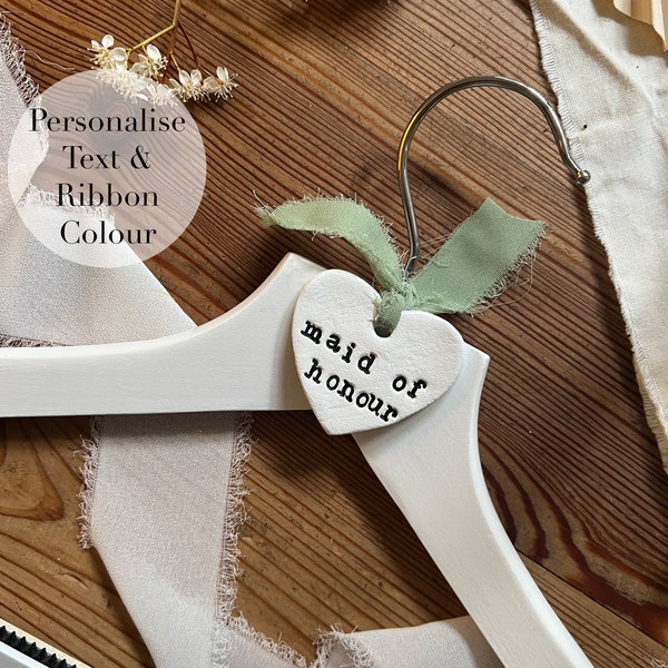 Hanger Tags Bridal Party, Personalised Wedding Hanger Tag, Bridal Party Coat Hanger Labels, Place Name Tags, Customised Bridal Party Names