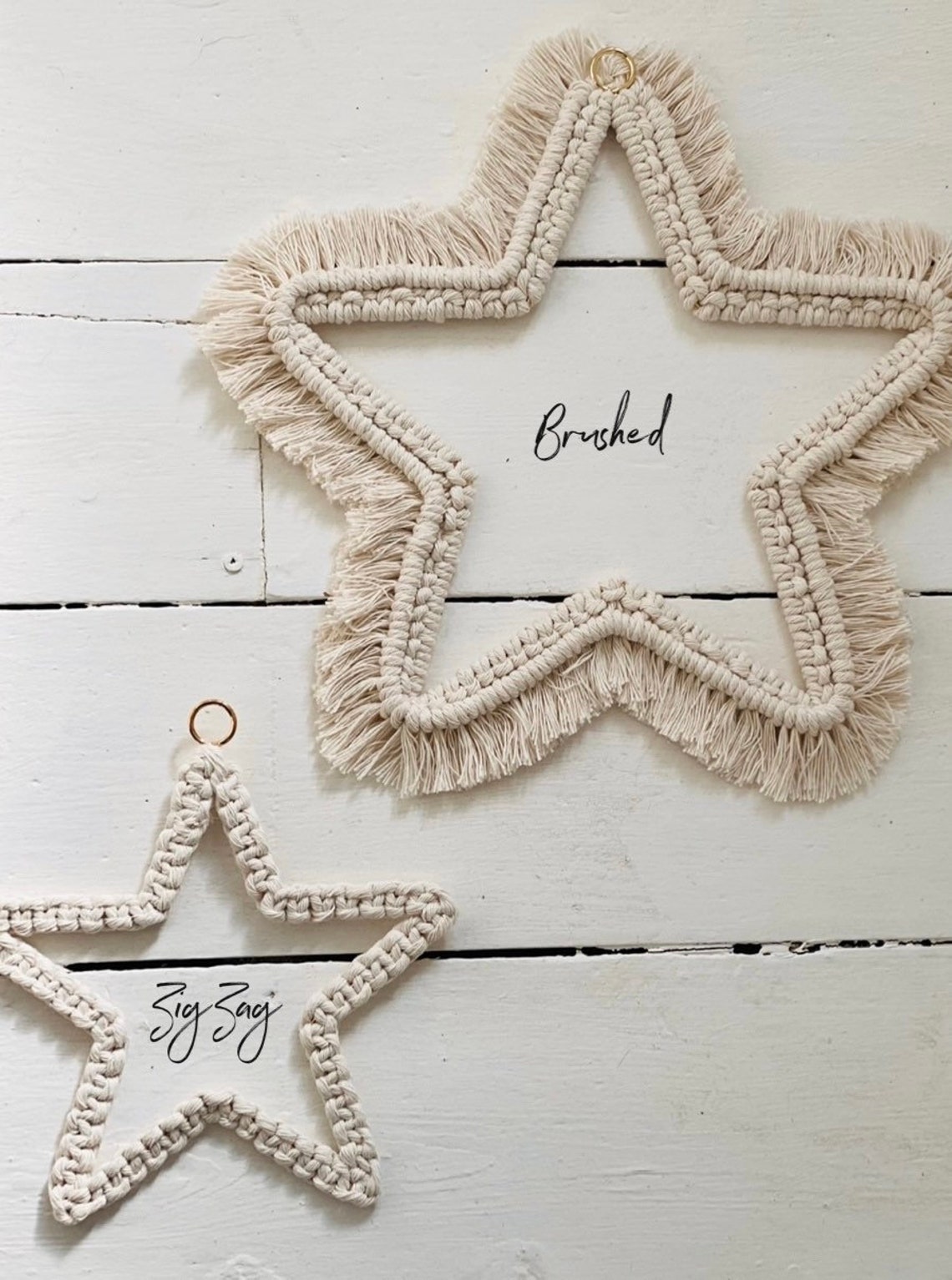 Handmade Macrame Star Wall Hanging Macrame Home Decor Boho Etsy UK