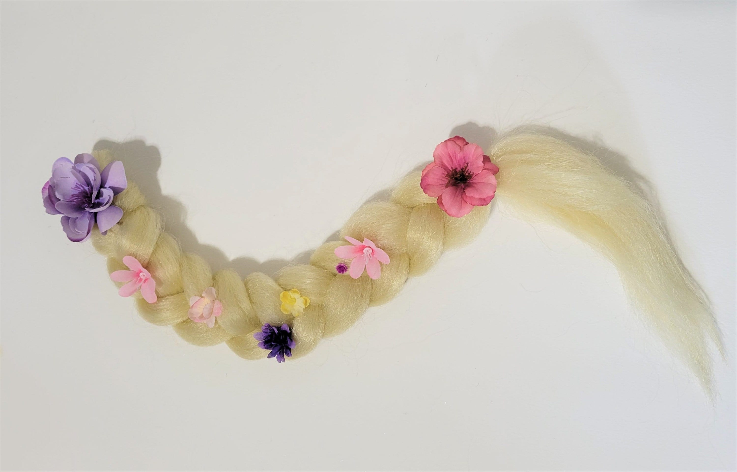 Rapunzel Tangled Floral Braid Hair Extension