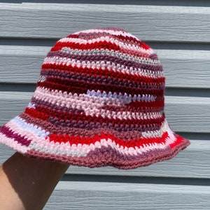 Crochet Scrap Bucket Hats image 5