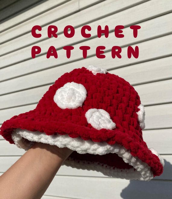?Crochet mushroom bucket hat? Crochet Mushroom Hat Step By Step Tutorial - YouTube main image 4