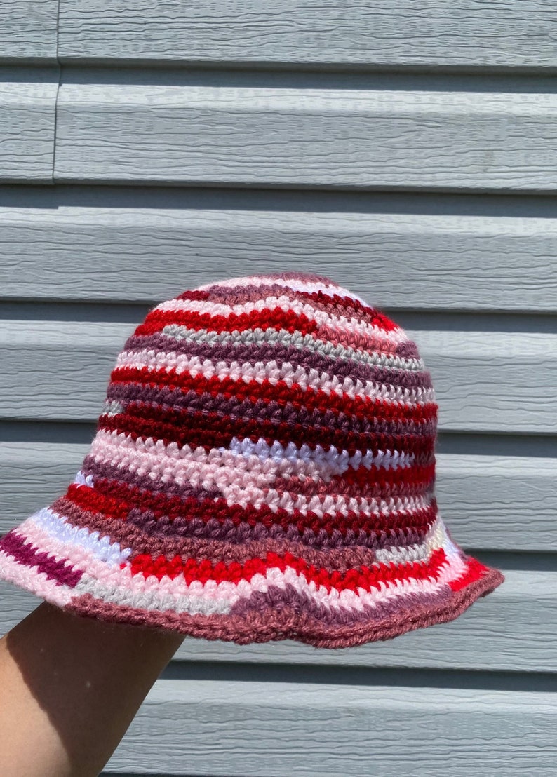 Crochet Scrap Bucket Hats image 5