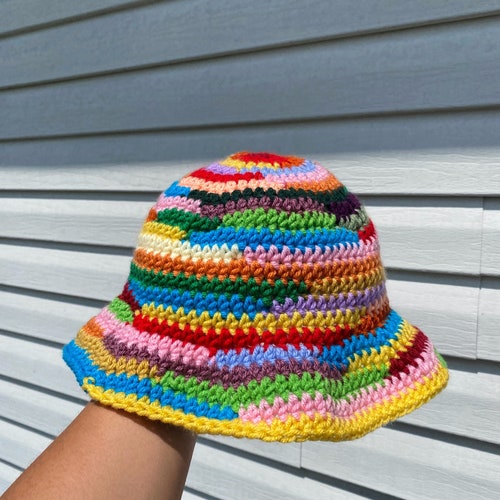 Crochet Scrap Bucket Hats - Etsy display picture 3