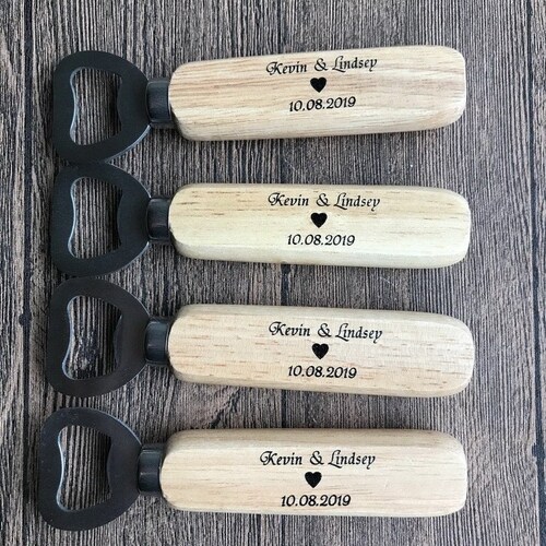 Bulk Personalized Corkscrew Wedding Favors Wine Opener Etsy