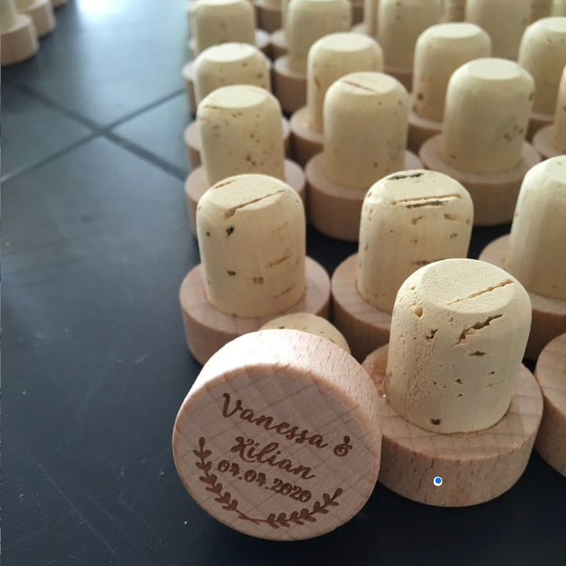 Bulk Personalized Wine Stopper Wedding and Party Favors Wine Etsy