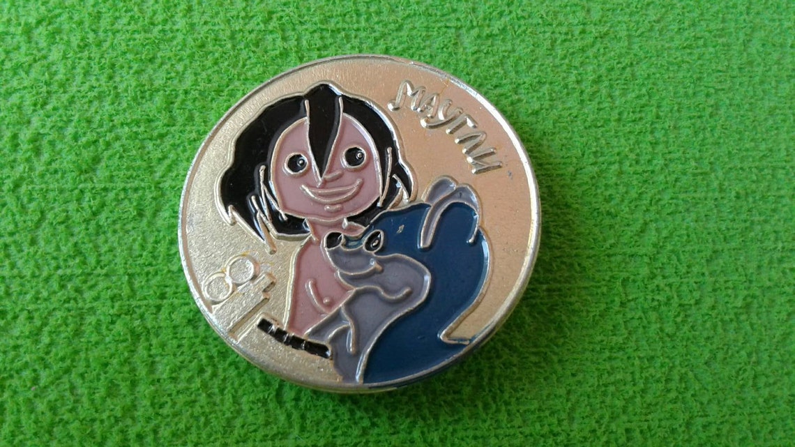 Mowgli. Pin. Character. the Jungle Book by Writer - Etsy