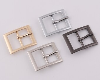Single Prong Square Pin Belt Buckle Waist silver metal Western 1 1//2/" 38 mm