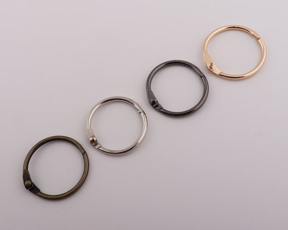 25mm Inner Loose Leaf Rings Split Ring Binder Rings Journal - Etsy Australia