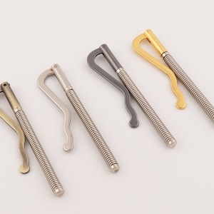 77mm metal spring money clip wallet clips DIY clip wallet accessory for clip long wallet hardware supplies 1-2-5 pcs