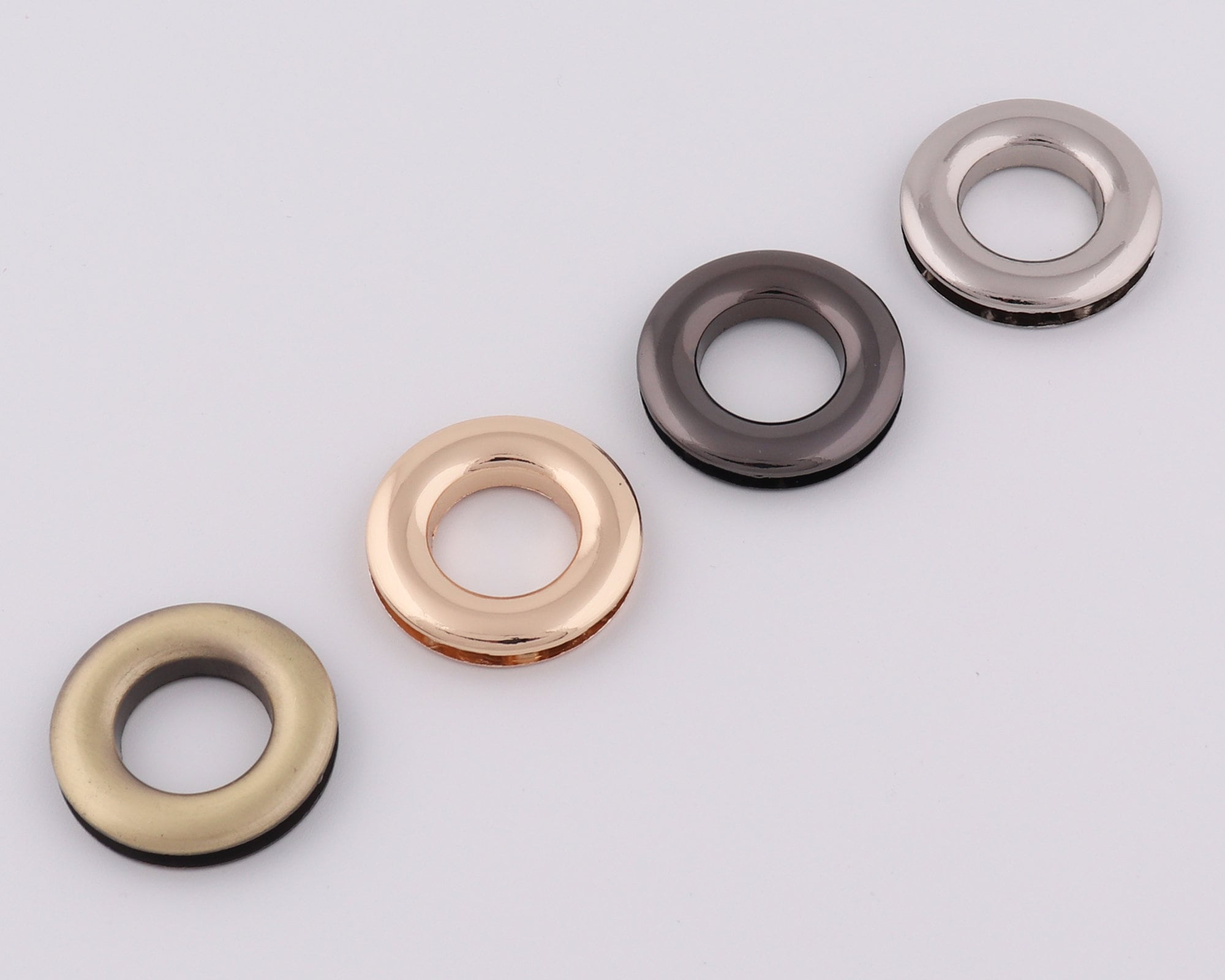 17mm alloy eyelets screw eyelet round grommet metal grommets Etsy