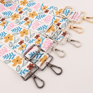 1.5&quot; (38mm) width 82cm-148cm adjustable crossbody strap replacement strap flower bag strap  single shoulder handbag strap