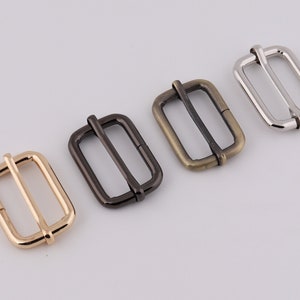 1.25&quot; (32mm Inner)  metal adjuster slide buckle strap adjuster strap slider purse ring slide buckle strap buckle purse hardware  2-4-10pcs