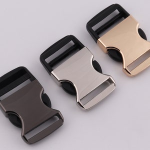 1.25&quot;(32mm Inner) plastic metal release belt buckle bag strap backpack utility buckle  dog collar quick release buckle 1-2-4-10 pcs