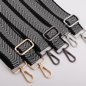 1.5&quot; (38mm) width 82cm-148cm adjustable crossbody strap replacement strap flower bag strap  single shoulder handbag strap
