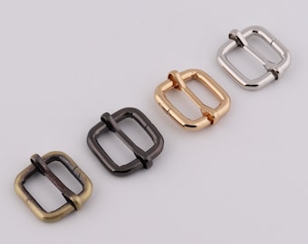 3/4" (20mm inner) Metall-Einsteller Schiebeschnall Schnrückfall Riemen Schieber Geldbörse Ring Schnalle Schnalle Schnalle Geldbörse Hardware 2-4-10pcs