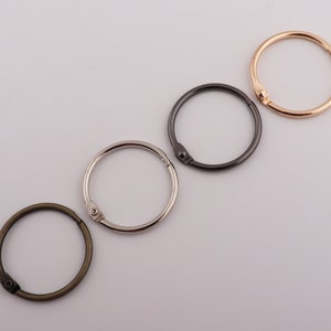 35mm binnenste losse bladringen gespleten ring ring ringen tijdschrift ringen album ringen grote boekringen voor boekbinding binding levert 2-4-10 pc's