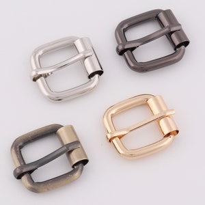 3/4" (20 mm innermått) bältesjusterare spänne tri-bar spännen remspänne justerare skjutreglage läderväv handtillbehör 2-4-10 st