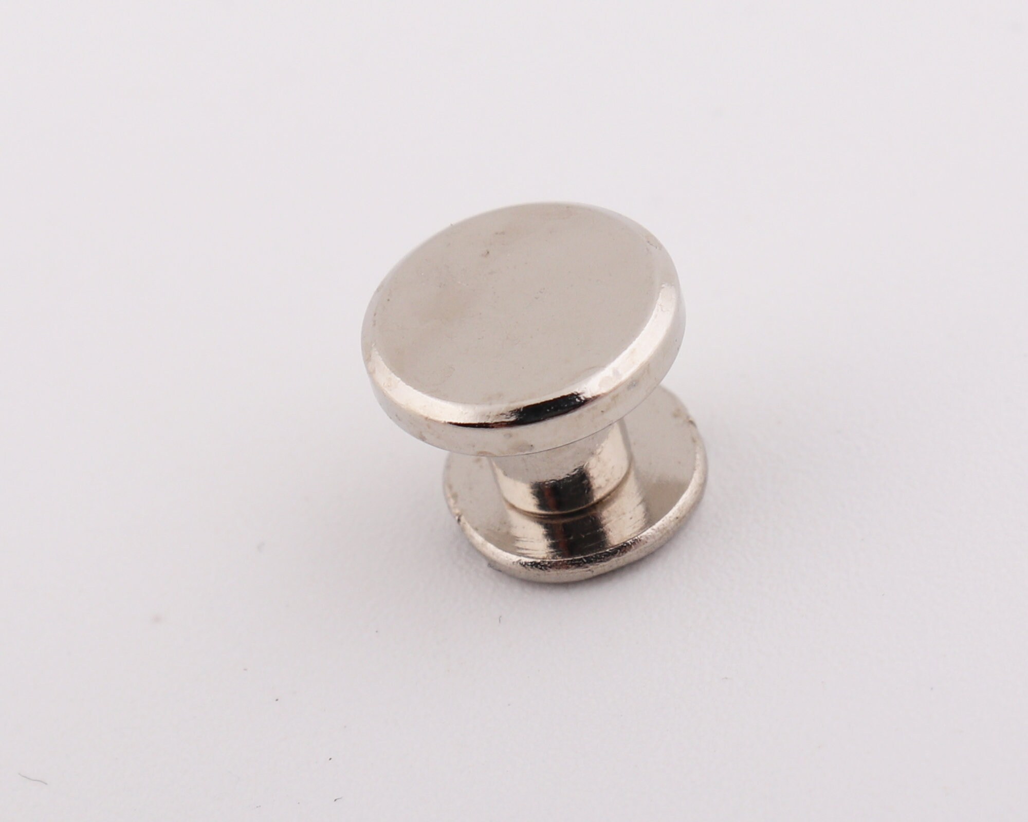 Screwed Rivet 9.5mm×6mm Metal Screw Rivets Round Head Screwed Rivets Leather Rivet ...