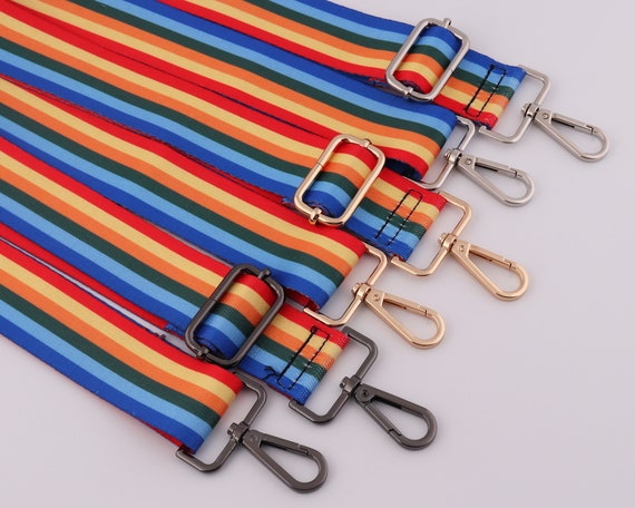 Colorful bag strap hotsell