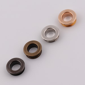 8mm metal eyelets round grommet metal grommets for leather craft 20 pcs contact customer service for other quantities