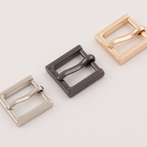 1/2" (13 mm innermått) bältesjusterare spänne tri-bar spännen remspänne justerare skjutreglage läderväv handtillbehör 2-4-10 st