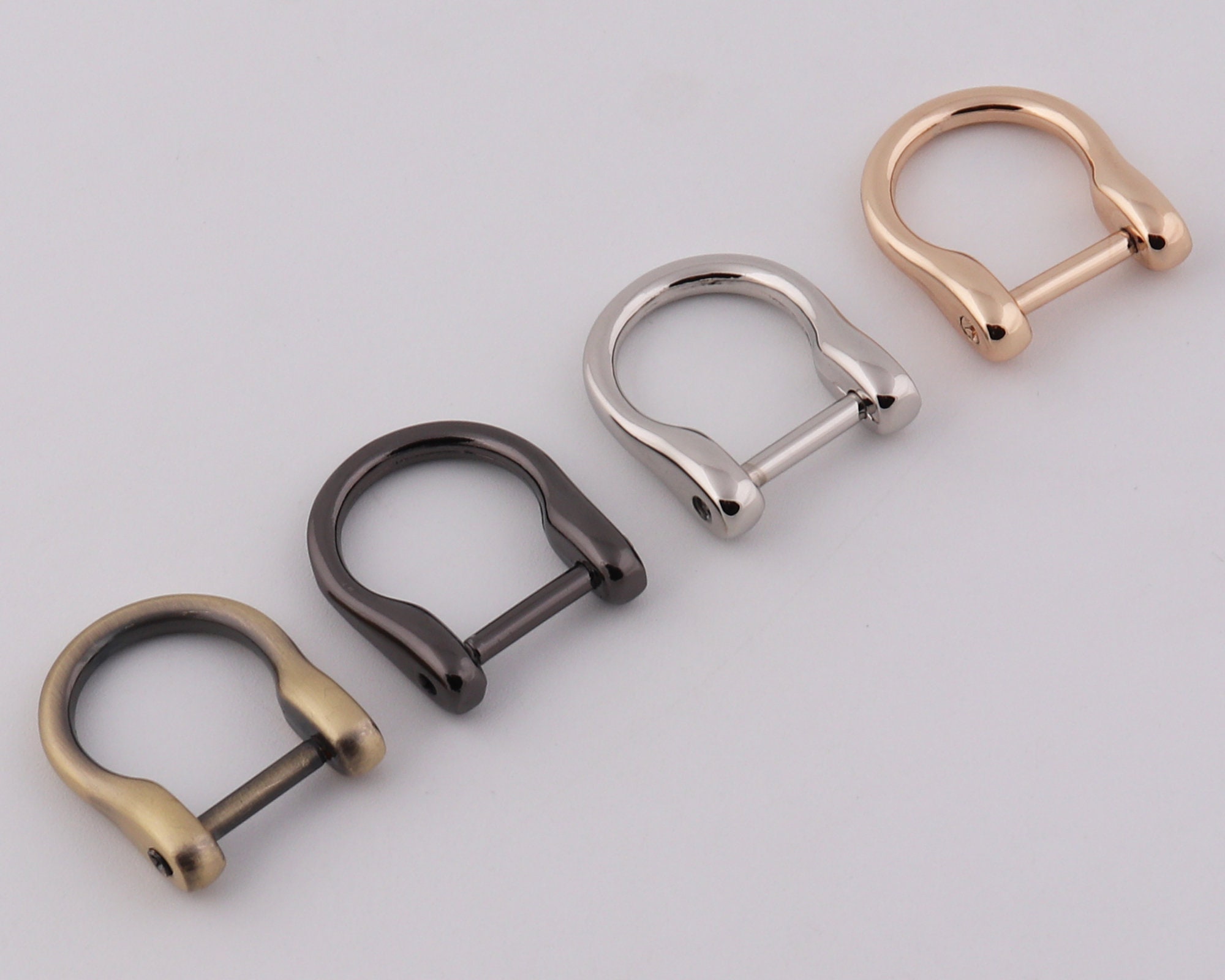 D-ring Screw Buckle Square Rectangular Clasp Thick Zipper Puller Horse Shoe  Vachette Webbing Strap Holder Connector Purse Bag Belt Hardware -  Hong  Kong
