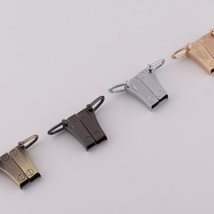 bag belt connector handbag connector chain connector bridge buckle d ring connector ring purse handbag hardware 2-4-10 pcs