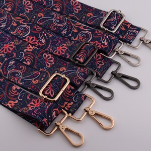 1.5&quot; (38mm) width 82cm-148cm adjustable crossbody strap replacement strap flower bag strap  single shoulder handbag strap