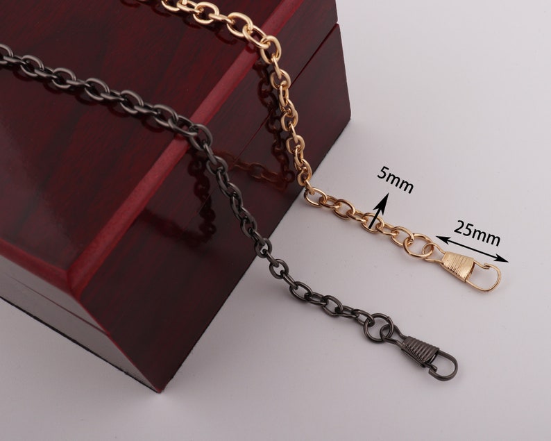 120cm metal crossbody bag chain 5mm high quality purse chain Etsy