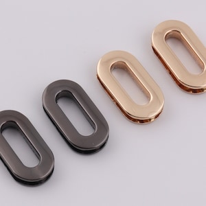 19mm legering oogjes schroef oogje ovale pakkingring metalen grommets voor lederen Craft 2-4-10 PCs