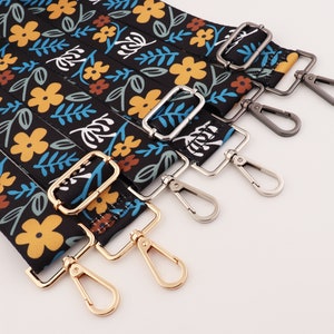 1.5&quot; (38mm) width 82cm-148cm adjustable crossbody strap replacement strap flower bag strap  single shoulder handbag strap