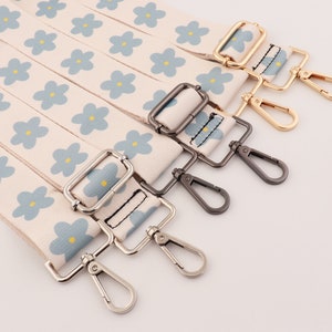 1.5&quot; (38mm) width 82cm-148cm adjustable crossbody strap replacement strap flower bag strap  single shoulder handbag strap
