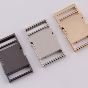 1.25&quot; (32mm Inner) metal release belt buckle metal webbing buckle adjustable backpack buckles bag webbing hardware 1-2-4-10 pcs