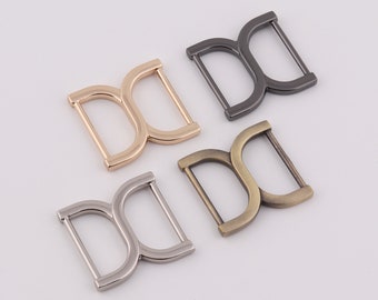 1" (25mm Inner) metal adjuster alloy regulator slide buckle Strap buckle strap adjuster bags hardware 2-4-10pcs