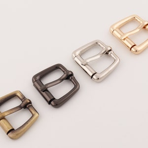3/4" (20 mm innermått) bältesjusterare spänne tri-bar spännen remspänne justerare skjutreglage läderväv handtillbehör 2-4-10 st