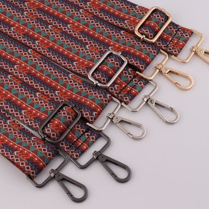 1.5&quot; (38mm) width 82cm-148cm adjustable crossbody strap replacement strap flower bag strap  single shoulder handbag strap