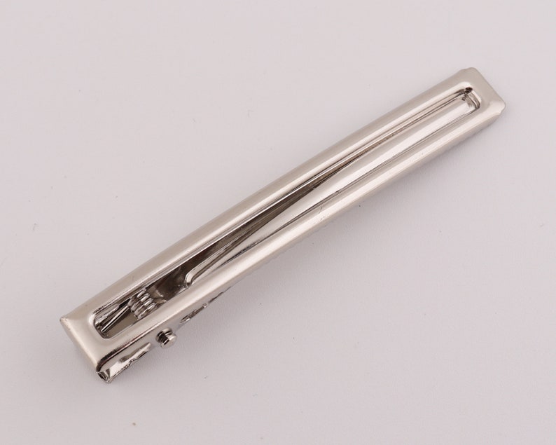 Silver Hair Alligator Clips Hair Accessory Blanks Hair Etsy