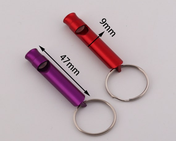 47mm×9mm Emergency Whistle With Ropes and Hooks,coach's Gift