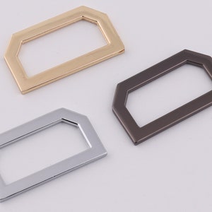 1.5&quot; (37mm Inner)  metal d ring buckle strap rings bags hardware  purse d ring alloy d rings 2-4-10pcs