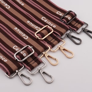 1.5&quot; (38mm) width 82cm-148cm adjustable crossbody strap replacement strap flower bag strap  single shoulder handbag strap