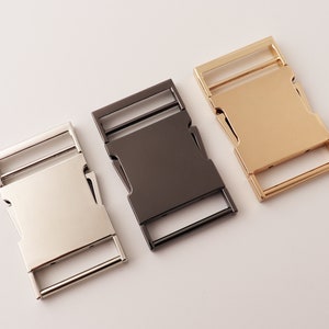 1.25&quot; (32mm Inner) metal release belt buckle metal webbing buckle adjustable backpack buckles bag webbing hardware 1-2-4-10 pcs