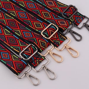 1.5&quot; (38mm) width 82cm-148cm adjustable crossbody strap replacement strap flower bag strap  single shoulder handbag strap