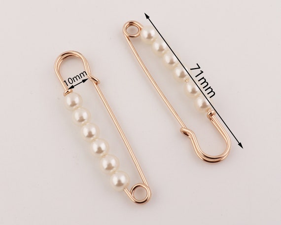 Pearl safety shop pin