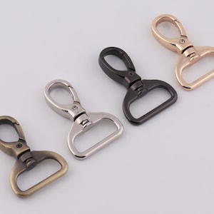 1&quot; (25mm Inner) swivel clasp swivel hook push gate snap hook purse clasp purse hardware 2-4-10pcs