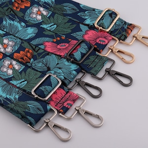 1.5&quot; (38mm) width 82cm-148cm adjustable crossbody strap replacement strap flower bag strap  single shoulder handbag strap
